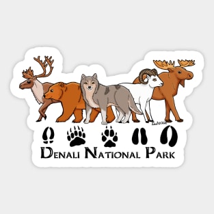 Denali's Big Five Sticker